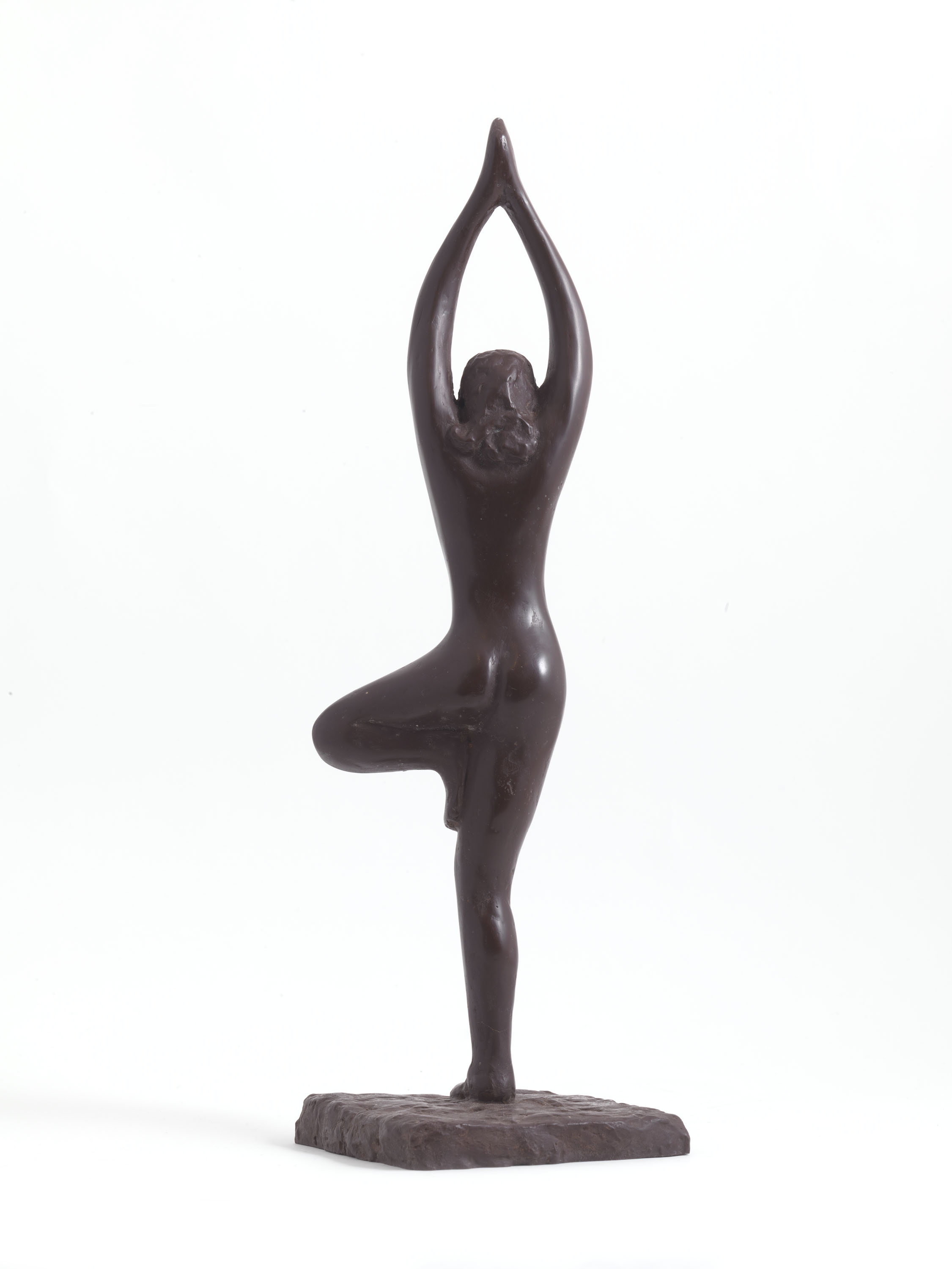 Yoga Tree Pose (Resin) by Julia Godsiff