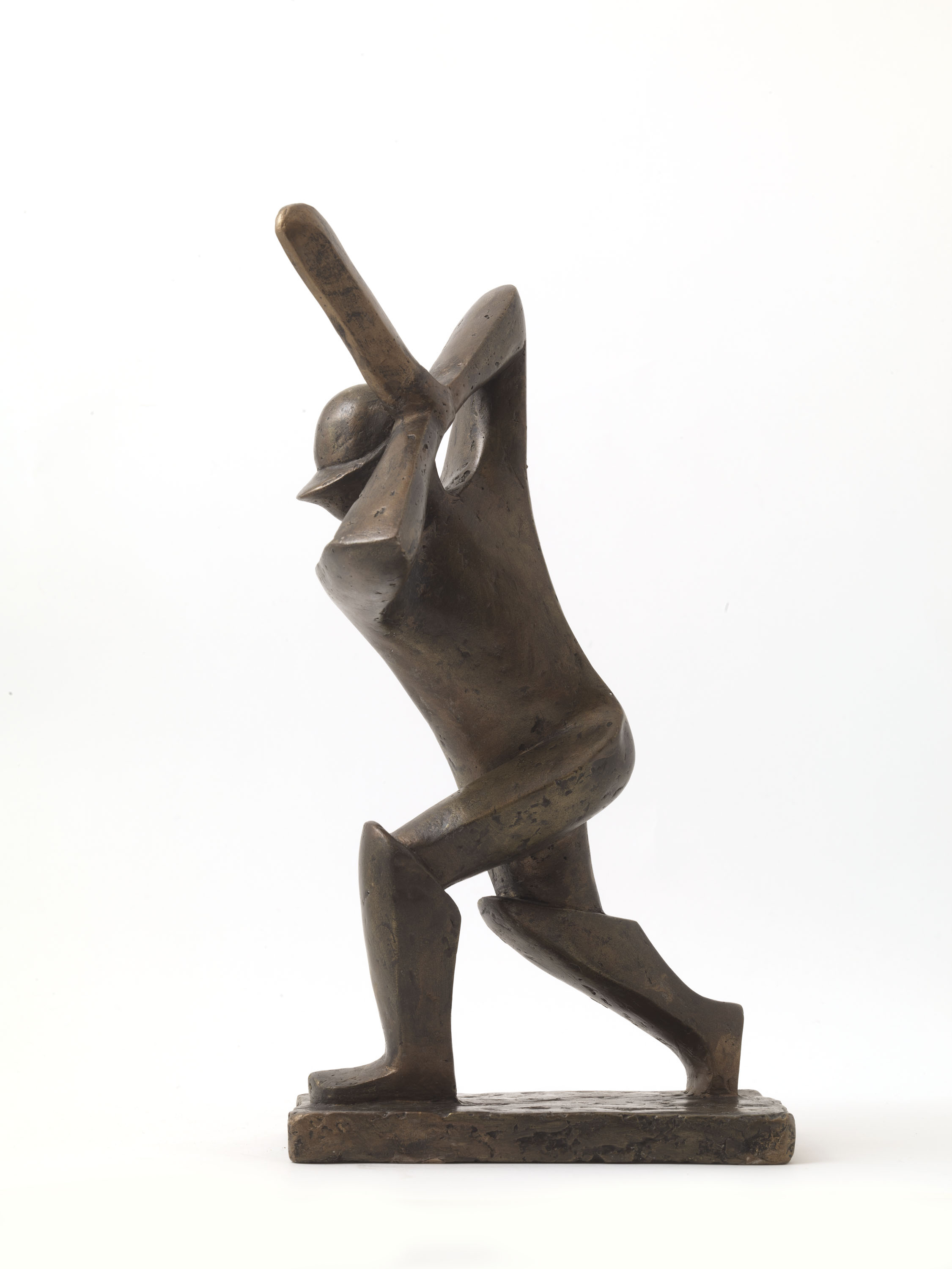 Cricket Player (Bronze) by Julia Godsiff