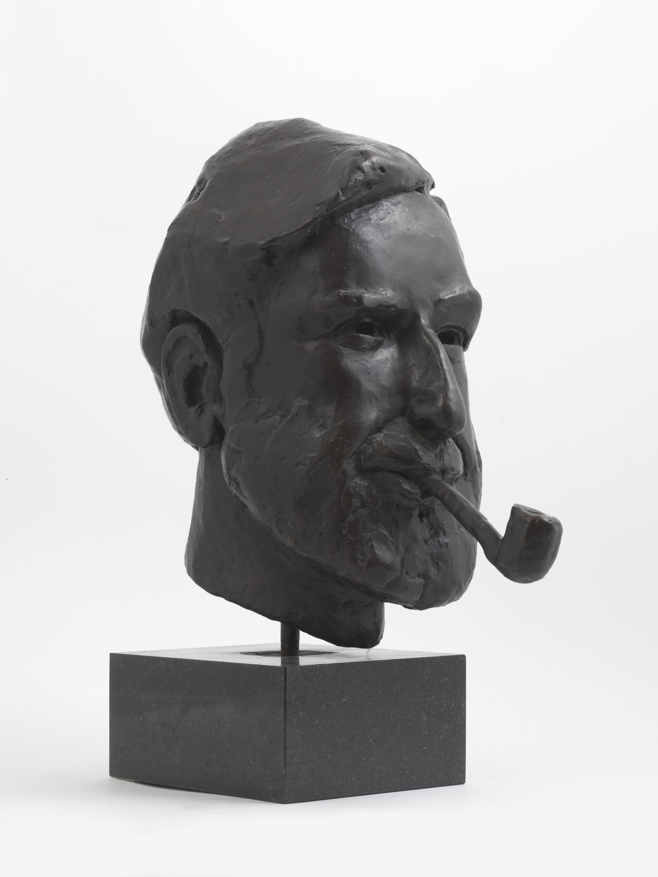 John Bramley Portrait (Bronze) by Julia Godsiff